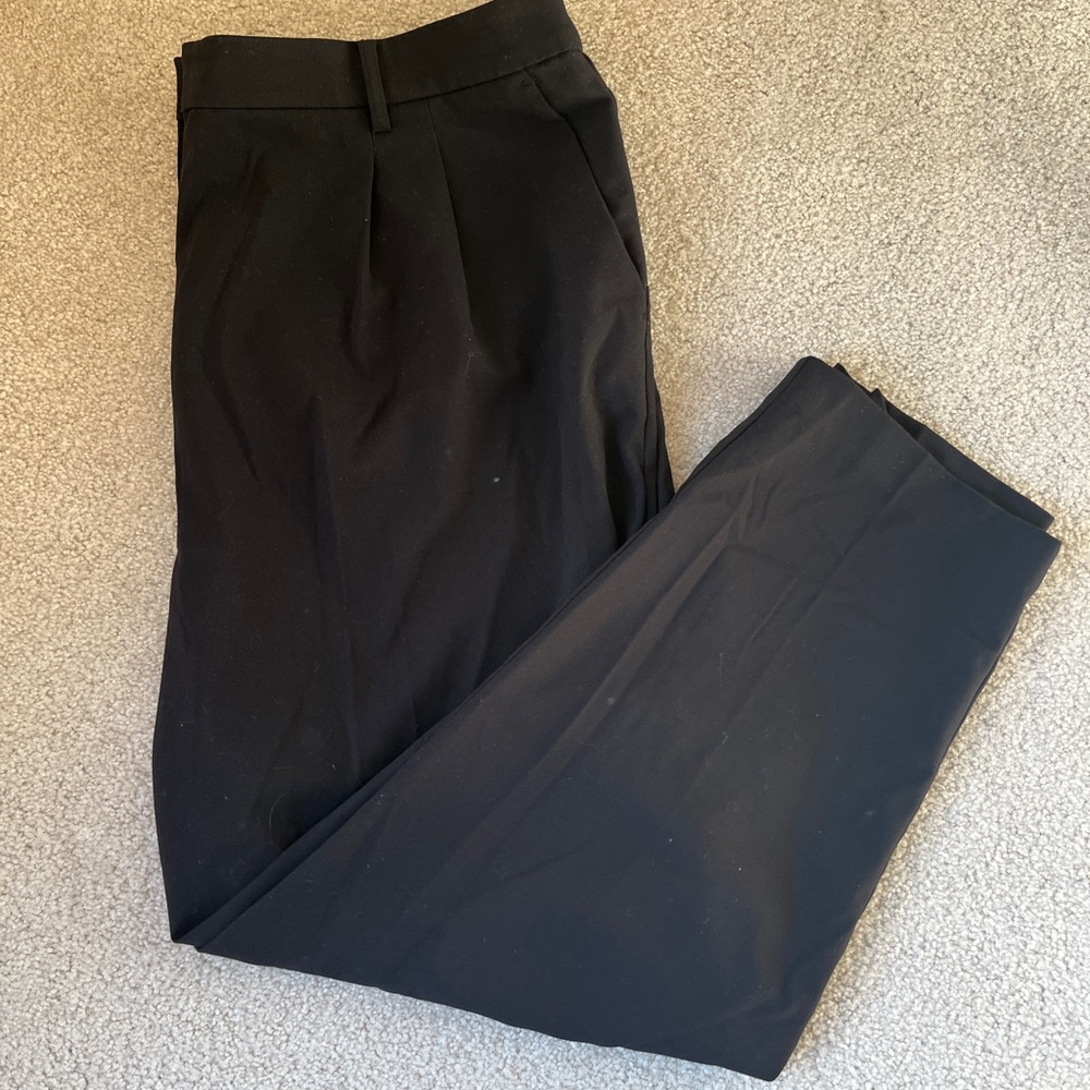LOFT Versa Classic Black Dress Pants